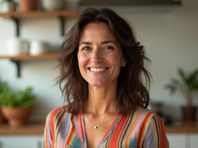 Professional headshot of Maria Rodriguez, Registered Dietitian