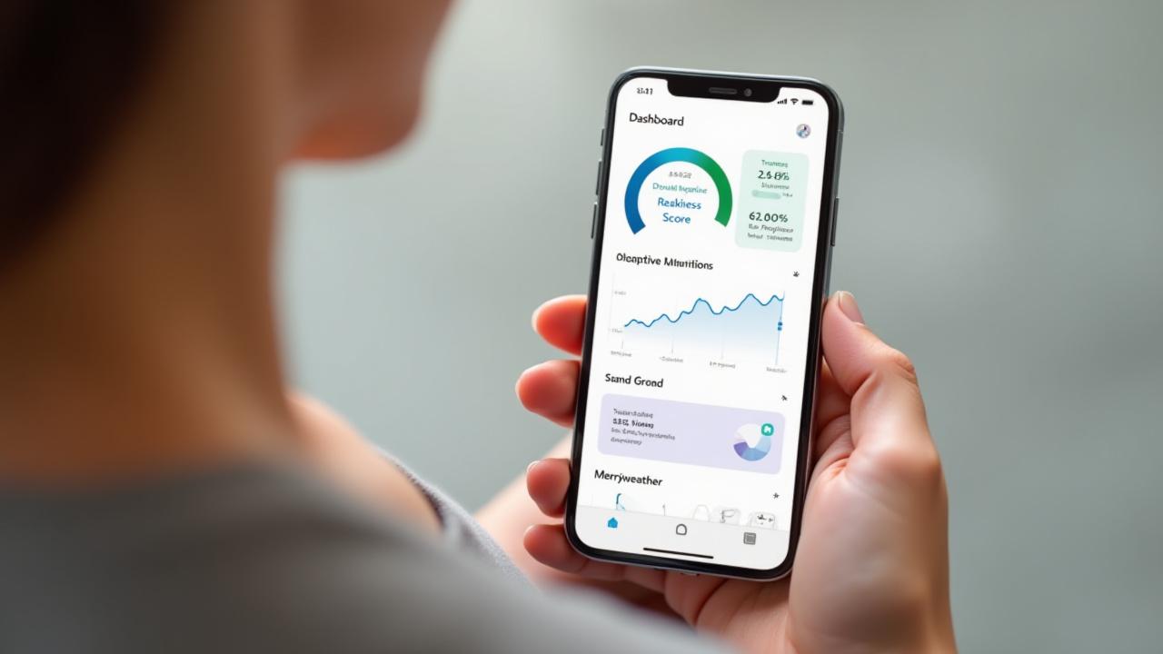 Fox Flow app interface showing dynamic readiness score and personalized recommendations